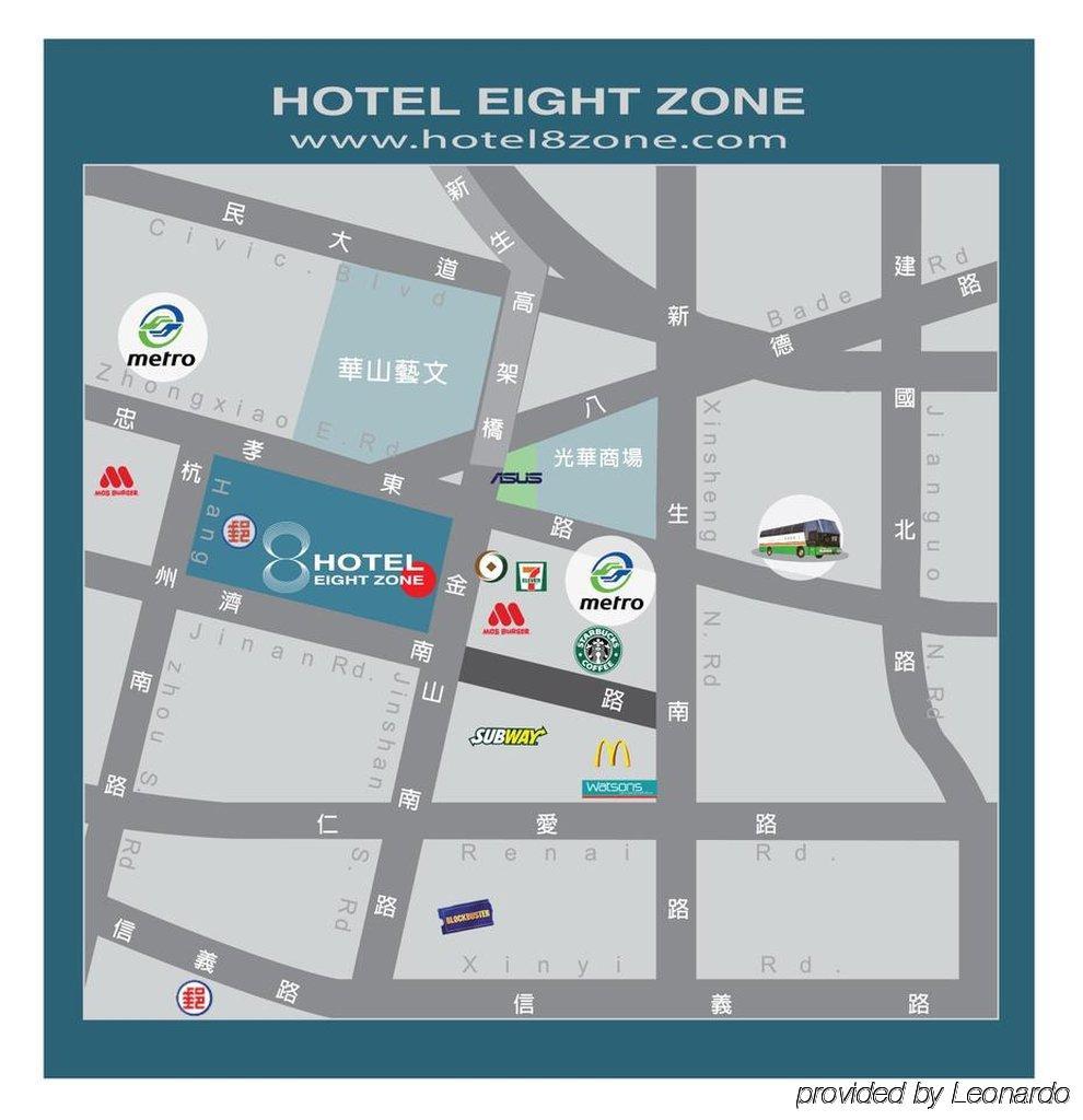 Hotel Eight Zone Taipei Esterno foto